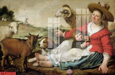 Download file gốc Tranh sơn dầu phương tây tổng hợp STS34448 (in lụa) nghệ thuật