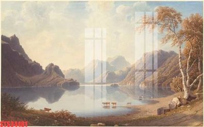 File tranh Tranh sơn dầu phương tây tổng hợp STS34481 (ảnh gốc) độ nét vượt trội