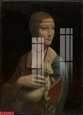 File tranh Tranh sơn dầu phương tây tổng hợp STS3453 (ảnh gốc) in trần xuyên sáng