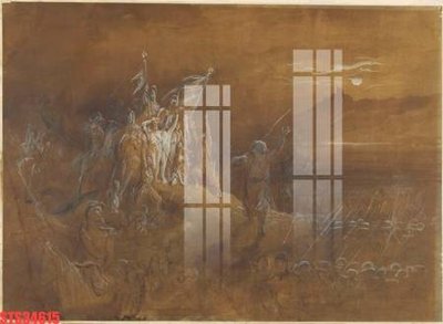 File tranh Tranh sơn dầu phương tây tổng hợp STS34615 (bản gốc) treo quán cafe