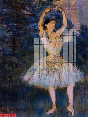 File in trần Tranh sơn dầu phương tây tổng hợp STS34726 (bản gốc) bầu trời