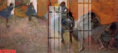 Download file Tranh sơn dầu phương tây tổng hợp STS34750 (gốc) in mica cao cấp