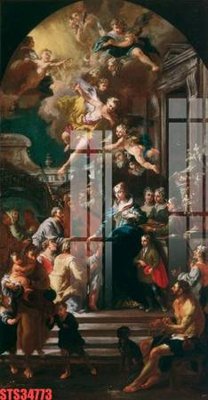 Tải file gốc Tranh sơn dầu phương tây tổng hợp STS34773 (in bạt) quảng cáo