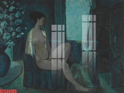 File in trần Tranh sơn dầu phương tây tổng hợp STS34785 (file gốc) xuyên sáng