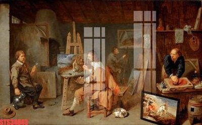 File ảnh Tranh sơn dầu phương tây tổng hợp STS34843 (gốc) in backdrop sự kiện