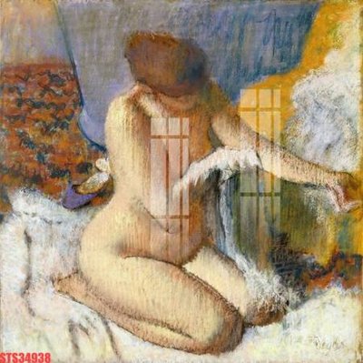 File in lụa Tranh sơn dầu phương tây tổng hợp STS34938 (chất lượng cao) Tranh sơn dầu phương tây tổng hợp STS34938