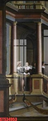 File gốc Tranh sơn dầu phương tây tổng hợp STS34953 (chuẩn CMYK) cho nhà in