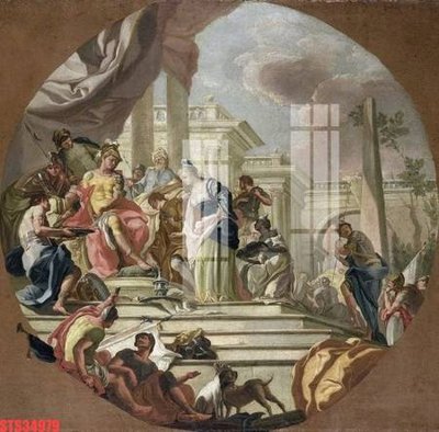 File tranh Tranh sơn dầu phương tây tổng hợp STS34979 (ảnh gốc) in trần xuyên sáng