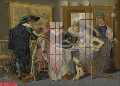 Hình ảnh file gốc Tranh sơn dầu phương tây tổng hợp STS35035 (chất lượng cao)