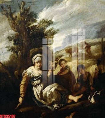 Tải file PSD Tranh sơn dầu phương tây tổng hợp STS35107 (nguyên layer) để in