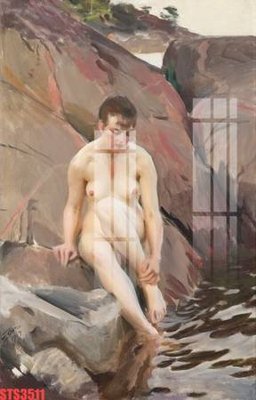 File gốc Tranh sơn dầu phương tây tổng hợp STS3511 (trang trí) phòng làm việc