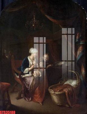 File gốc Tranh sơn dầu phương tây tổng hợp STS35188 (chủ đề hiện đại) trang trí