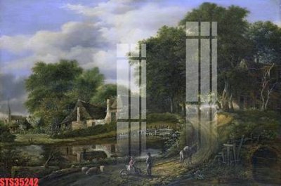 Tải file Tranh sơn dầu phương tây tổng hợp STS35242 (ảnh gốc) file TIFF