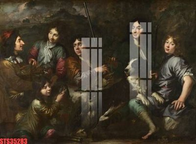 File gốc Tranh sơn dầu phương tây tổng hợp STS35283 (cho in ấn) từ Filetranh.com