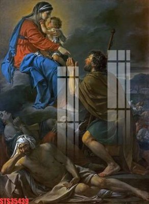 File tranh Tranh sơn dầu phương tây tổng hợp STS35439 (bản gốc) in lụa dán tường