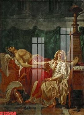 Tải file Tranh sơn dầu phương tây tổng hợp STS35450 (gốc) in ấn ngay lập tức