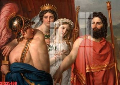 Ảnh gốc Tranh sơn dầu phương tây tổng hợp STS35469 (siêu chi tiết) để in ấn