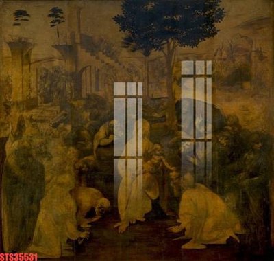 File PSD Tranh sơn dầu phương tây tổng hợp STS35531 (bản gốc) độ phân giải cao