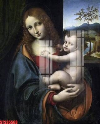 Ảnh mô tả file gốc in mica Tranh sơn dầu phương tây tổng hợp STS35563