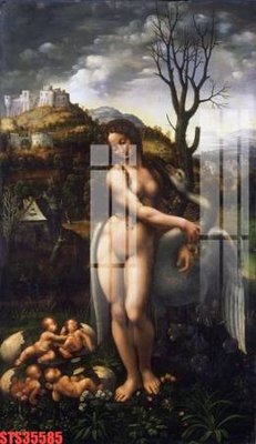 Ảnh gốc Tranh sơn dầu phương tây tổng hợp STS35585 (độ nét cao) in tráng gương