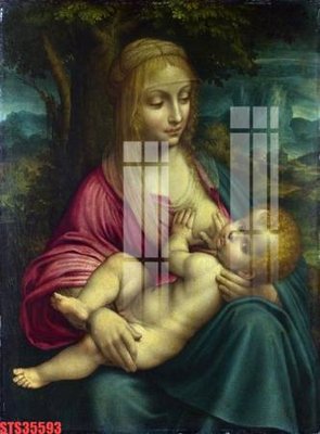 Tải file Tranh sơn dầu phương tây tổng hợp STS35593 (PSD) cho in tranh kính