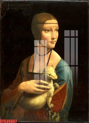 Download file gốc Tranh sơn dầu phương tây tổng hợp STS35607 (in mica) trong suốt