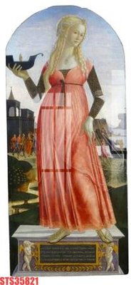 File gốc Tranh sơn dầu phương tây tổng hợp STS35821 (in lụa) tranh mã đáo