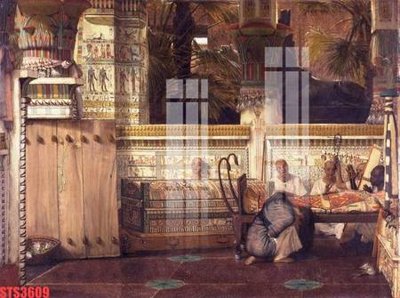 File tranh in trần 3D Tranh sơn dầu phương tây tổng hợp STS3609 (ảnh gốc)