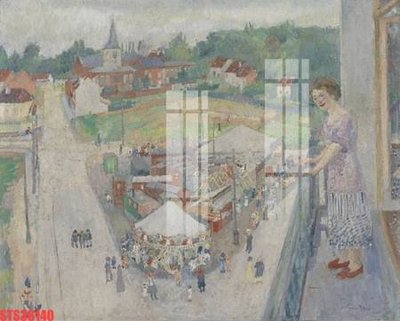 File tranh Tranh sơn dầu phương tây tổng hợp STS36140 (bản gốc) treo tường