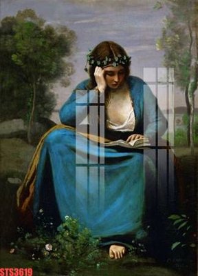 File gốc Tranh sơn dầu phương tây tổng hợp STS3619 (thiết kế) cho in ấn