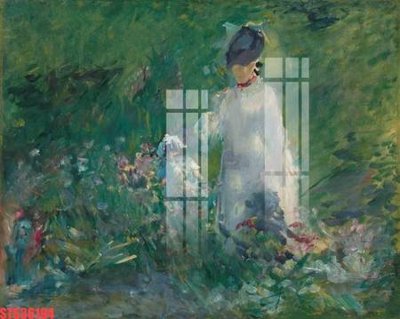 File gốc Tranh sơn dầu phương tây tổng hợp STS36194 (in lụa) họa tiết 3D