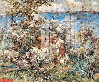 File gốc in ấn Tranh sơn dầu phương tây tổng hợp STS36247 độ phân giải cao