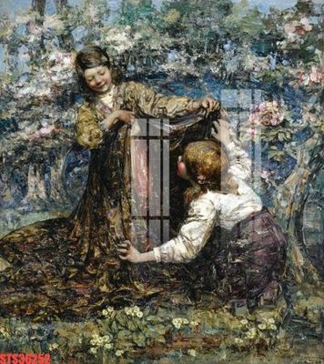 File ảnh Tranh sơn dầu phương tây tổng hợp STS36252 (gốc) in standee