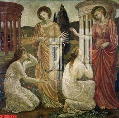 File in trần Tranh sơn dầu phương tây tổng hợp STS36298 (bản gốc) phong cảnh