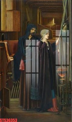 File tranh Tranh sơn dầu phương tây tổng hợp STS36353 (gốc) in vải canvas