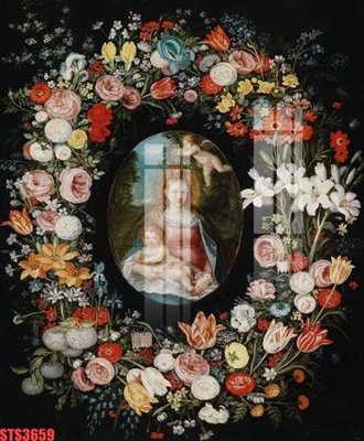 Tải file Tranh sơn dầu phương tây tổng hợp STS3659 (gốc) làm file tranh quảng cáo