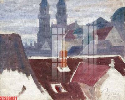 File gốc Tranh sơn dầu phương tây tổng hợp STS36831 (cho in 3D) độc đáo