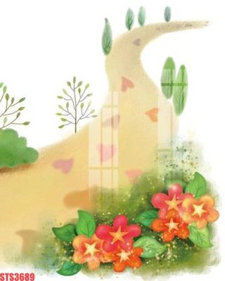 Tải file Tranh sơn dầu phương tây tổng hợp STS3689 (gốc) chủ đề hoa sen