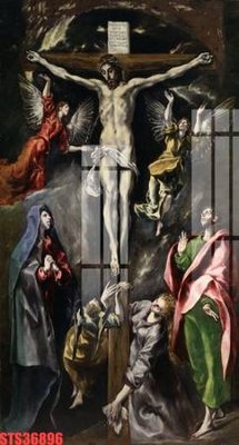 File in trần Tranh sơn dầu phương tây tổng hợp STS36896 (file gốc) hoa văn 3D