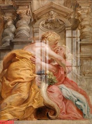 File gốc Tranh sơn dầu phương tây tổng hợp STS3701 (in lụa) tranh phong thủy