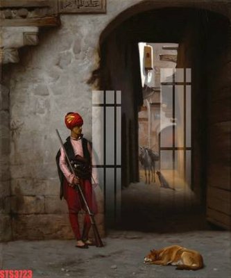 File ảnh Tranh sơn dầu phương tây tổng hợp STS3723 (gốc) in decal dán tường