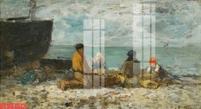 File gốc Tranh sơn dầu phương tây tổng hợp STS37573 (in lụa) tranh thuận buồm