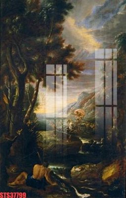 File gốc Tranh sơn dầu phương tây tổng hợp STS37799 (in lụa) chi tiết cao