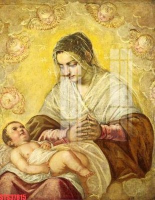 File in ấn chuyên nghiệp Tranh sơn dầu phương tây tổng hợp STS37815 (file gốc)