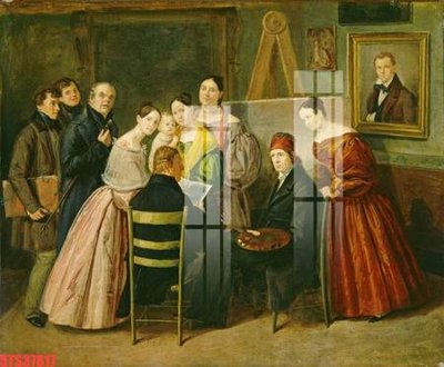 File ảnh Tranh sơn dầu phương tây tổng hợp STS37817 (gốc) in biển hiệu