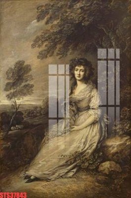 Tải file Tranh sơn dầu phương tây tổng hợp STS37843 (PSD) cho in tranh kính