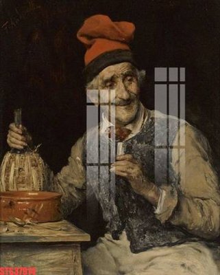 File gốc Tranh sơn dầu phương tây tổng hợp STS37914 (chuẩn CMYK) cho nhà in