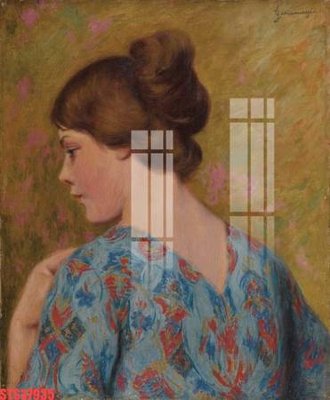 Ảnh gốc Tranh sơn dầu phương tây tổng hợp STS37935 (độ nét cao) in tráng gương