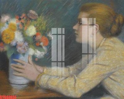 Ảnh gốc Tranh sơn dầu phương tây tổng hợp STS37937 (độ nét cao) in mica