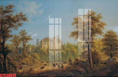 File ảnh Tranh sơn dầu phương tây tổng hợp STS38012 (gốc) in poster